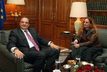 Την Ευανθία Ρεμπούτσικα δέχθηκε στο Μαξίμου ο πρωθυπουργός