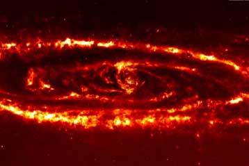 Διαστημικό τηλεσκόπιο αποκαλύπτει το βίαιο παρελθόν της Ανδρομέδας