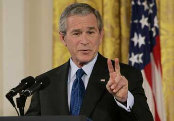 Ζωτική για την ασφάλεια των ΗΠΑ η επιτυχία στο Ιράκ, δηλώνει ο Μπους