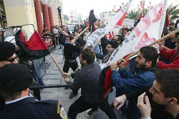 Επεισοδιακή η μαθητική παρέλαση στη Θεσσαλονίκη