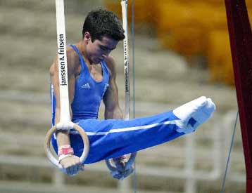 Εντυπωσίασε ο Μάρας στο στο Γκραν Πρι Γυμναστικής του Μιλάνου