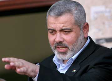 Το ενδεχόμενο να παραιτηθεί εξετάζει ο Παλαιστίνιος πρωθυπουργός Ισμαήλ Χανίγε