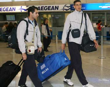 Παραπάνω από 24 ώρες χρειάσθηκε η εθνική για να φθάσει στην Ιαπωνία