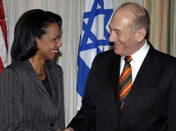 Ο Εχ.Ολμέρτ στις ΗΠΑ, δεν αναμένει αλλαγή της αμερικανικής πολιτικής έναντι του Ισραήλ