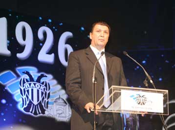 Τη στήριξη κάθε λύσης προερχόμενης από τους ανθρώπους του ΠΑΟΚ προανήγγειλε ο Ορφανός