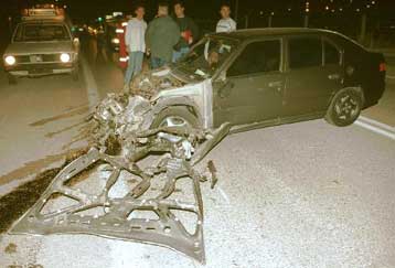 Επτά νεκροί και μία βαριά τραυματισμένη γυναίκα σε τροχαίο κοντά στο Κιλκίς