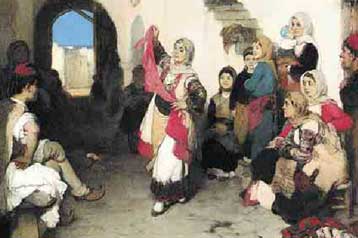 Η «Γιορτή στα Μέγαρα» του Λύτρα είναι το ακριβότερο έργο Έλληνα ζωγράφου