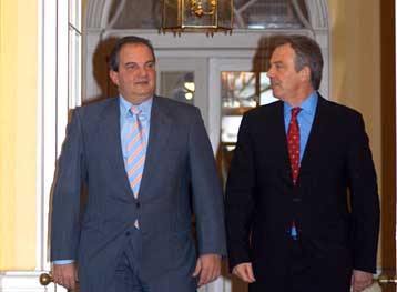 Τα ευρωτουρκικά στο επίκεντρο της συνάντησης Κ.Καραμανλή με Τ.Μπλερ την Τρίτη