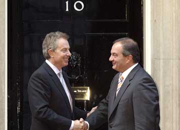 Συμφωνία Κ.Καραμανλή – Τ.Μπλερ για την ευρωπαϊκή προοπτική της Τουρκίας