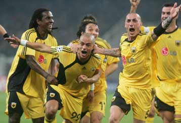 Στην… αυλή του παραδείσου η ΑΕΚ μετά το 1-0 επί της Μίλαν