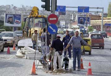Μποτιλιάρισμα στην παραλιακή από Γλυφάδα μέχρι Πειραιά