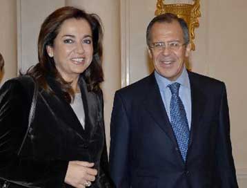 Ενίσχυση των σχέσεων Ελλάδας και Ρωσίας συμφώνησαν Μπακογιάννη-Λαβρόφ