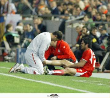 Βαρύ διάστρεμμα ο Κωνσταντίνου, κίνδυνος να χάσει το ματς με την Σαχτάρ