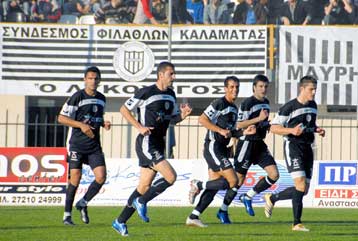 Ανάσα για την Καλαμάτα, που άφησε ουραγό τον Μεσσηνιακό