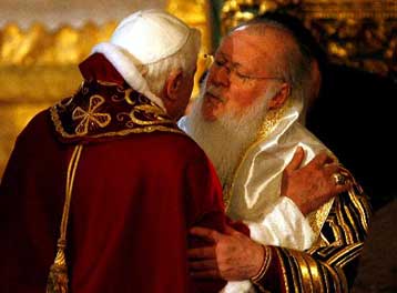 Κοινή διακήρυξη ορθόδοξης και καθολικής Εκκλησίας με οικουμενικό μήνυμα