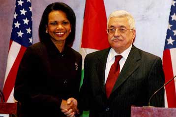 Εδραίωση της εκεχειρίας ζητά από Αμπάς και Ολμέρτ η Αμερικανίδα ΥΠΕΞ