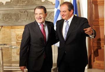 Μήνυμα Καραμανλή στην Τουρκία για την εκπλήρωση των κριτηρίων ένταξης στην ΕΕ