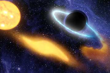 Τηλεσκόπιο παρατηρεί μαύρη τρύπα να καταβροχθίζει άστρο