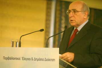 Αυστηρούς ελέγχους ζήτησε ο Γ.Σουφλιάς από τους επιθεωρητές περιβάλλοντος