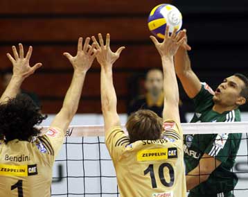 Έχασε σετ ο Παναθηναϊκός αλλά νίκησε την Φριντρισχάφεν