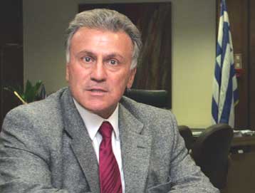 Παρουσία του «Πανάγου» η ορκωμοσία του νομαρχιακού συμβουλίου Θεσσαλονίκης