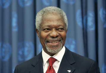 Ελπίδα για επανάληψη των συνομιλιών για το Κυπριακό εξέφρασε ο Κόφι Ανάν