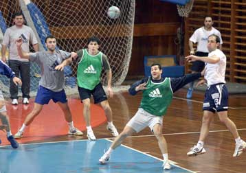 Πρόβα τζενεράλε της εθνικής χάντμπολ εν όψει προκριματικών για το Παγκόσμιο