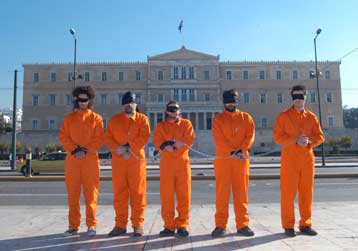 Διαμαρτυρία για τις συνθήκες κράτησης στο Γκουαντάναμο