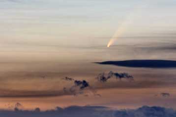 Νέος κομήτης είναι ορατός με γυμνό μάτι το ηλιοβασίλεμα