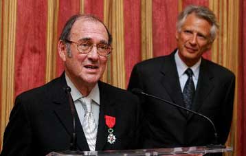 Με το παράσημο της Λεγεώνας της Τιμής τιμήθηκε ο Χάρολντ Πίντερ