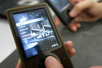 Στα τέλη του 2007 ίσως έρθει στην Ευρώπη το Zune της Microsoft