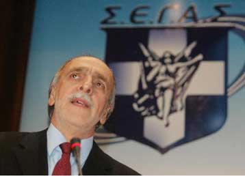 Ποινή στέρησης της Φιλάθλου Ιδιότητος για 2,5 χρόνια στον πρόεδρο του ΣΕΓΑΣ, Β.Σεβαστή