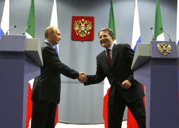 Συνάντηση Πούτιν-Πρόντι με το βλέμμα στις ιταλικές επενδύσεις στη Ρωσία