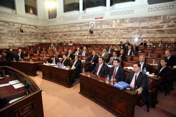 Νέες απώλειες για τη ΝΔ στις ψηφοφορίες για την αναθεώρηση του Συντάγματος