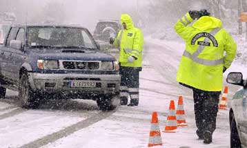 Στα «λευκά» τα ορεινά της Αττικής, της Κορινθίας και της Εύβοιας