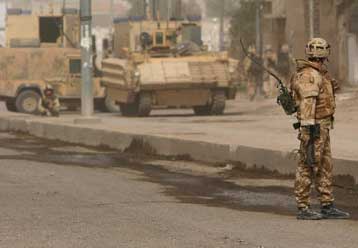 Βομβαρδισμός βρετανικής στρατιωτικής φάλαγγας από «φίλια πυρά» στο Ιράκ