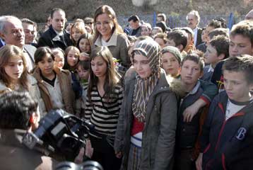 Ικανοποιημένη από την τριήμερη περιοδεία στη Θράκη η υπουργός Εξωτερικών