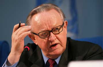 Ανοιχτός σε «εποικοδομητικές αλλαγές» στο σχέδιο για το Κόσοβο δηλώνει ο Αχτισάαρι