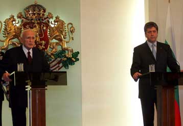 Επίσκεψη του Προέδρου της Δημοκρατίας, Κάρολου Παπούλια στην Βουλγαρία