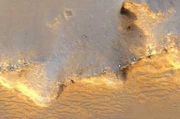 Συσσωρεύονται οι ενδείξεις για ροή νερού στον Αρη