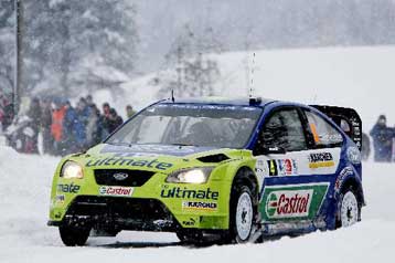 O Μίκο Χιρβόνεν πρώτος στο ράλι Νορβηγίας