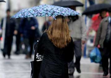 Βροχερός θα είναι ο καιρός μέχρι το τέλος της εβδομάδας