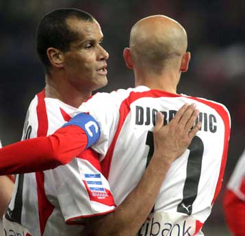 Χωρίς Ριβάλντο, Τζόρτζεβιτς και Ζούλιο Σέζαρ ο Ολυμπιακός κόντρα στον Εργοτέλη