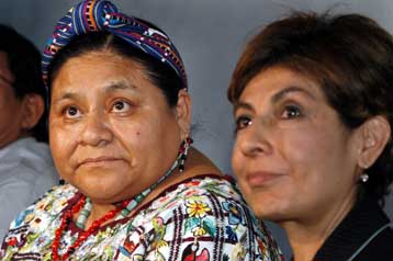 Την προεδρία της Γουατεμάλα διεκδικεί η βραβευμένη με Νόμπελ Ειρήνης Ρ.Μεντσού