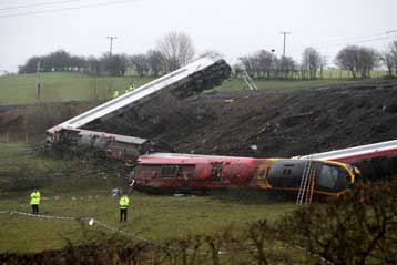 Σιδηροδρομικό δυστύχημα με έναν νεκρό στη βορειοδυτική Αγγλία