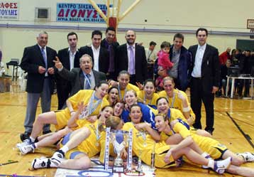 Οι Εσπερίδες κατέκτησαν το Κύπελλο με 58-53 επί της Καστοριάς