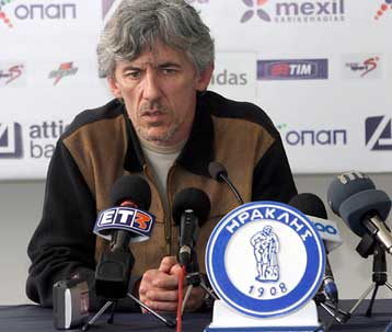 Σεβασμό στη φανέλα του Ηρακλή και εγωισμό στο ματς με την Καλαμαριά ζητά ο Γιοβάνοβιτς