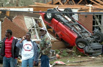 Τουλάχιστον 20 νεκροί από ανεμοστρόβιλους σε Αλαμπάμα, Μισούρι και Τζόρτζια