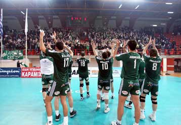 Χωρίς κόπο το «εισιτήριο» του Παναθηναϊκού για τον τελικό με 3-1 επί του Ηρακλή