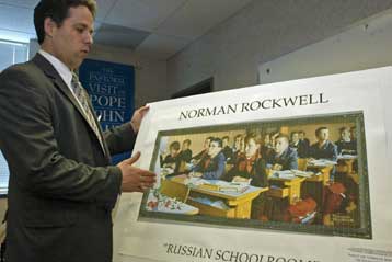 Κλεμμένος πίνακας του Ρόκγουελ βρέθηκε στη συλλογή του Στίβεν Σπίλμπεργκ